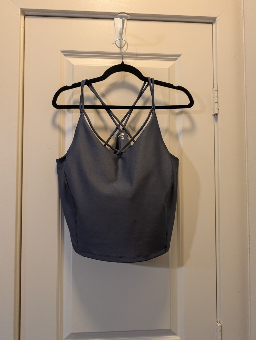 Blue Silver Plus Active Top